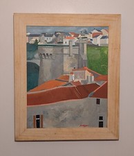 ROOFS PARTHENAY FRANCE William James Bolger b1941,Liverpool & St Ives 