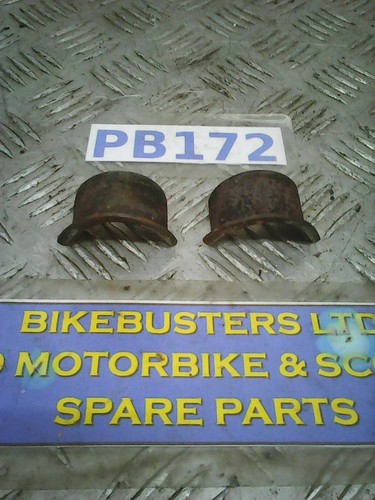 Honda cg125 exhaust clamps - exhaust,
