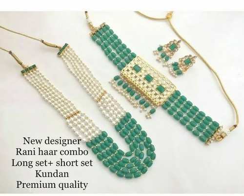 Designer long gold bridal - long, rani