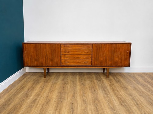 Retro teak 1960s long - retro,