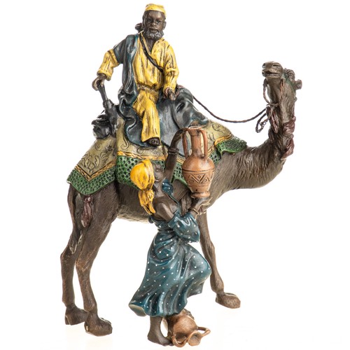 Bronze sculpture arab - of,