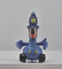 Disney Junior Jungle Junction Bobby Figure Toy Toucan Police Car Blue On Wheels