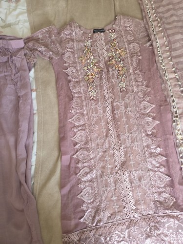 Piece pakistani trouser suit - 3,