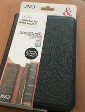 Jivo Leather eReader Kindle Nook Kobo Sony Black Case