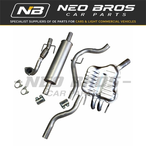 Full cat back exhaust system - full,