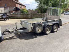 Ifor Williams GD 84TA MK3 2.7 Tonne Plant Trailer with Rear Loading Ramp