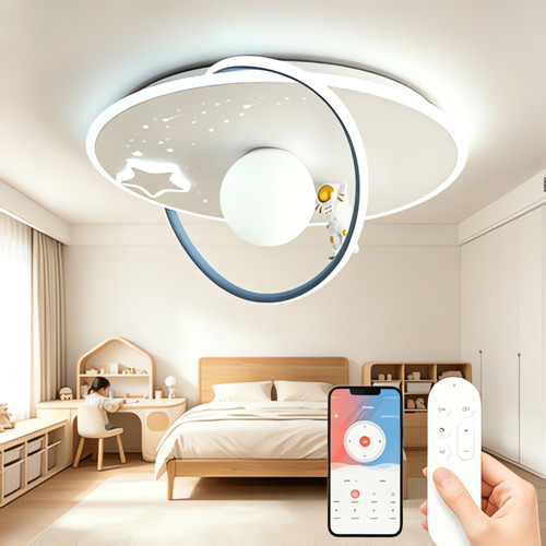 Astronaut design ceiling light - astronaut,