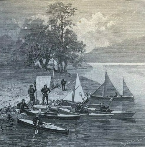 1880 cruising canoe - 1880,