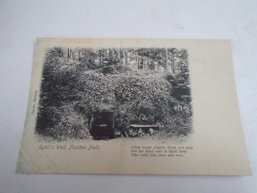 Flodden berwickshire postcard - flodden,