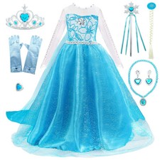 UK Kids Girls Princess Elsa