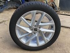 (2024) SEAT IBIZA FR  17" 10 SPOKE ALLOY WHEEL WITH TYRE 6.60MM