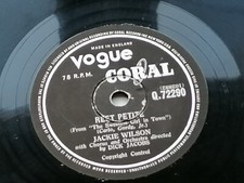 JACKIE WILSON UK  1958  VOGUE