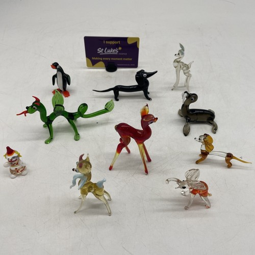 Vintage miniature glass - , animal
