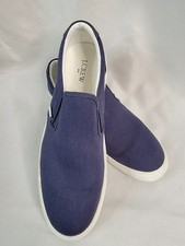 J Crew Mens Canvas Slip On