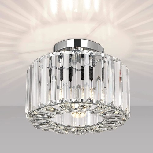 21cm silver ceiling light - silver,