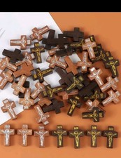 10x wooden holding cross jesus - cross,