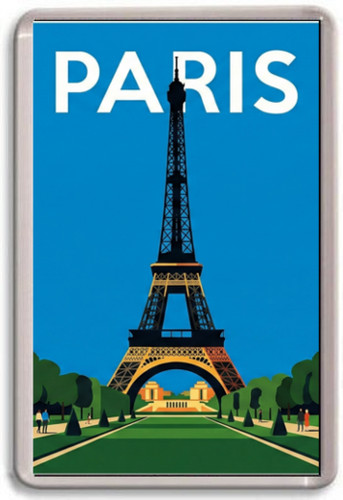 Fridge magnet paris - fridge,