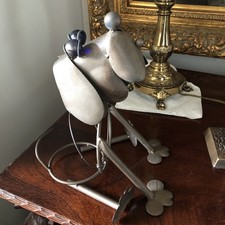 Metal Dog Wine Bottle Holder
