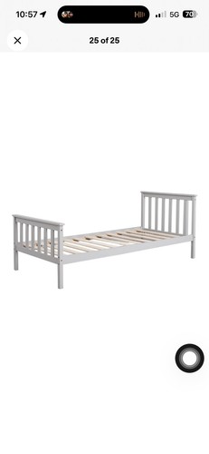 3ft single wooden daybed with - 3ft,