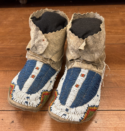 Antique native american - native, beaded