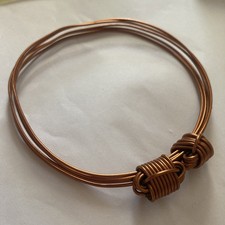 Copper Elephant Hair Bracelet 