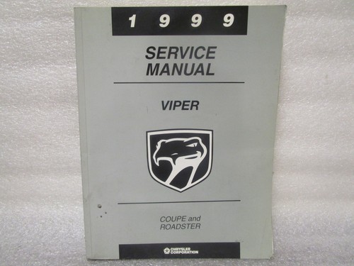 1999 service manual - 1999, viper