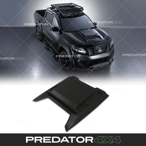 Matte black bonnet - black, hood