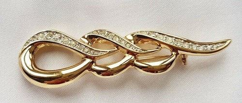 Brooch vintage style gold - vintage, ~