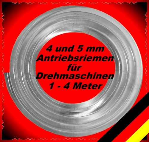 4mm and 5mm drive - 4mm, belt