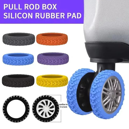 8pcs luggage wheel cover - 8pcs,