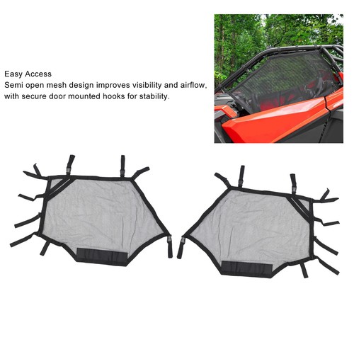 Utv window roll cage - cage, net