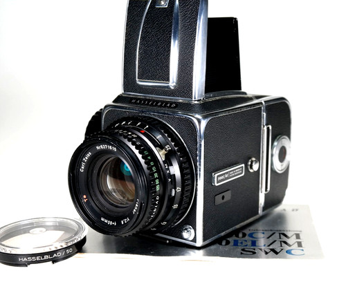 Hasselblad 500 with planar - hasselblad,