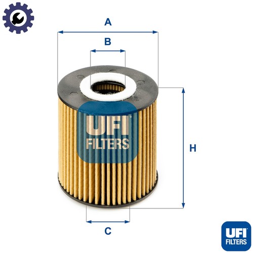 Oil filter 052 for - 25.052.00,