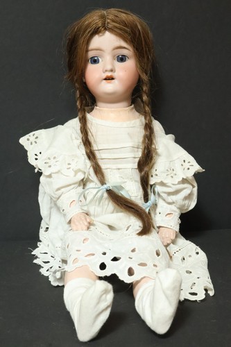 Antique porcelain head doll - antique,