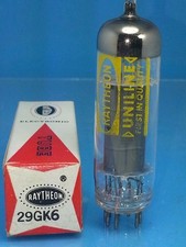 RAYTHEON 29GK6 TUBE NOS NIB