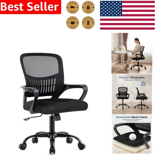 Ergonomic office chair mid - ergonomic,
