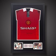 Framed Sir Alex Ferguson Hand
