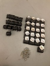 34 x Small Roller Coasters Castors Wheel Cabinets Job Lot