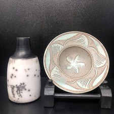 Decorated Raku Studio Pottery