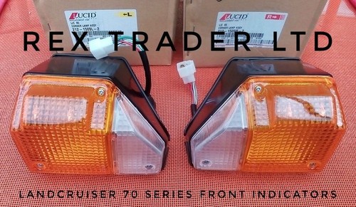 Front indicator lights - ×,