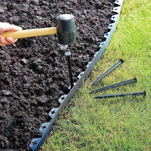 10m lawn edging border with - 10m, 50
