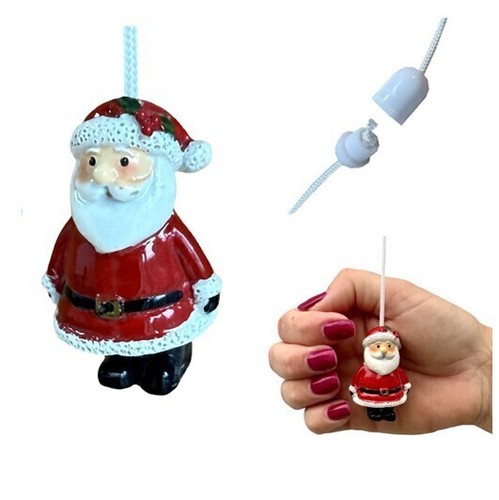 Father christmas light pull - father,