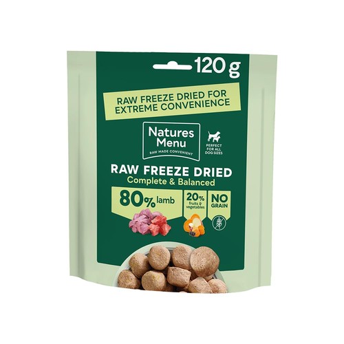 Raw freeze dried dog food - freeze,