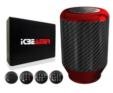 JDM Red Aluminum w/ Carbon