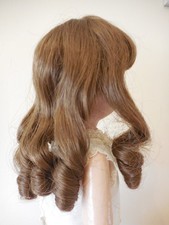 Auburn ringlet wig - auburn, antique