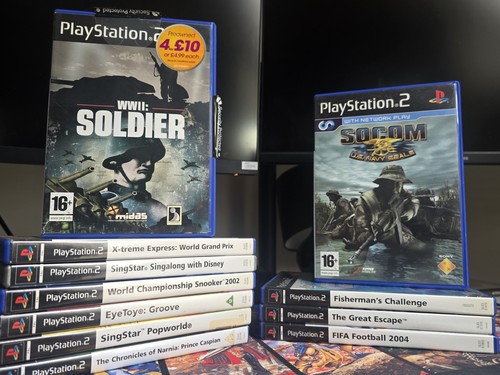Playstation ps2 game bundle - playstation, 2