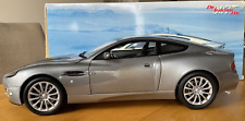 Boxed Kyosho Silver Aston Martin V12 Vanquish 007 Bond Car 1/12 Die-cast Die Day