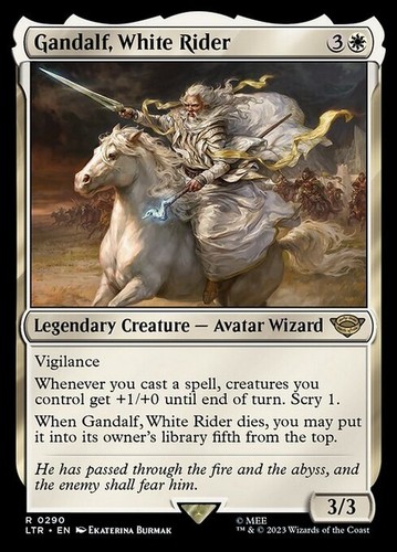 Gandalf white rider the - ~,