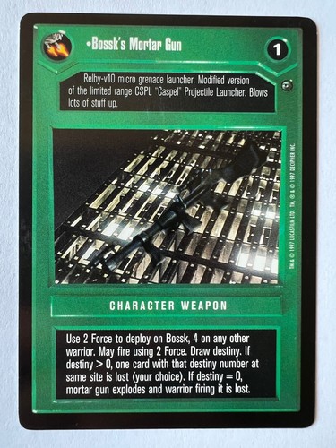 Star wars ccg dagobah limited - star,