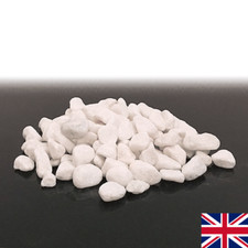 500g Decorative Natural WHITE PEBBLES Stones Chippings Gravel HOME GARDEN Rocks